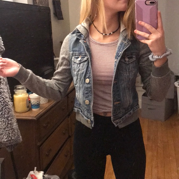 american eagle jean jacket - Picture 7 of 7